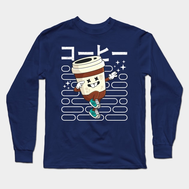 Coffee for Breakfast Long Sleeve T-Shirt by spacedowl